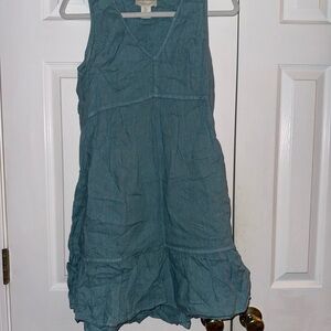 Cynthia Rowley Teal Sleeveless Mini Dress